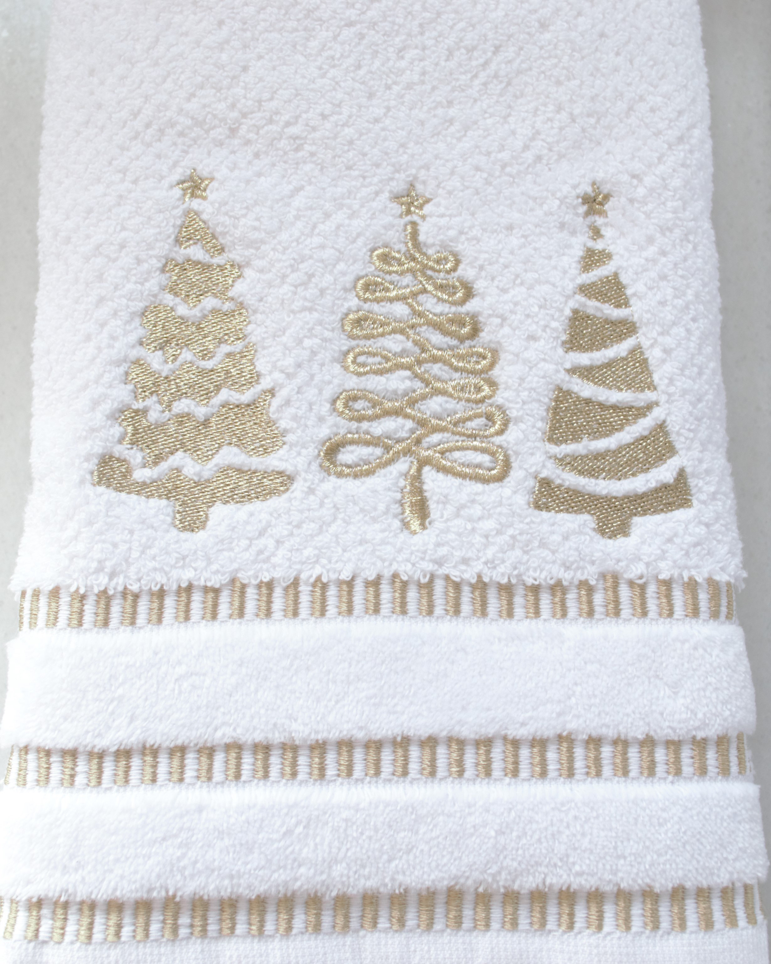 vintage guest towels, fingertip hand towel embroidered cotton