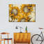 Tournesols jaunes sur toile-807127697