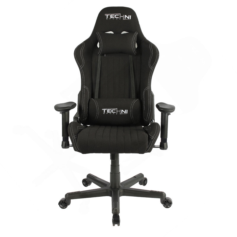 Executive Chair With Faux Leather, Swivel, Lumbar Support, Adjustable Height, Headrest, Wheels