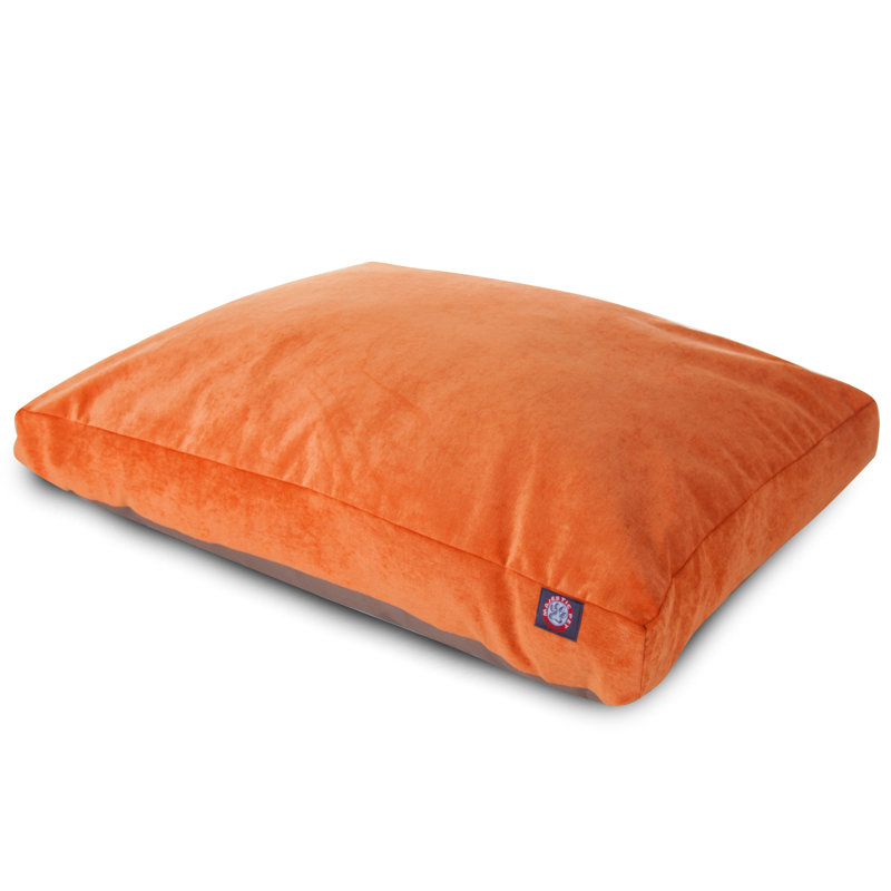 Coussin Villa, Orange, Moyen (l 29 po x P 36 po x H 4 po)