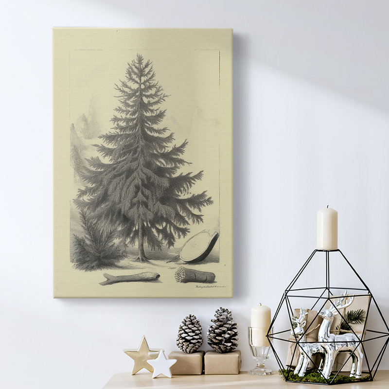 Art des Fêtes de Noël - Toile tendue avec châssis Lxxxx, H 60 po x l 40 po