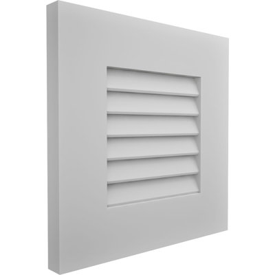 Échantillon de volets à persiennes en PVC l 12 po x H 12 po True Fit