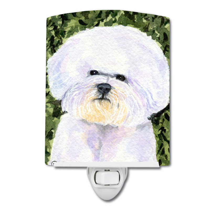Bichon Frise Ceramic Night Light