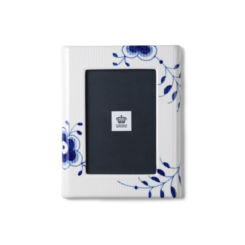 Royal Copenhagen Blue Fluted Mega Picture Frame 8.27"