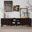 Modern Mid-Century Media Console With 4 Drawers And Cable Management, TV Console Table For Tvs Up To 75",Entertainment Center For Living Room And Office-2026569315
