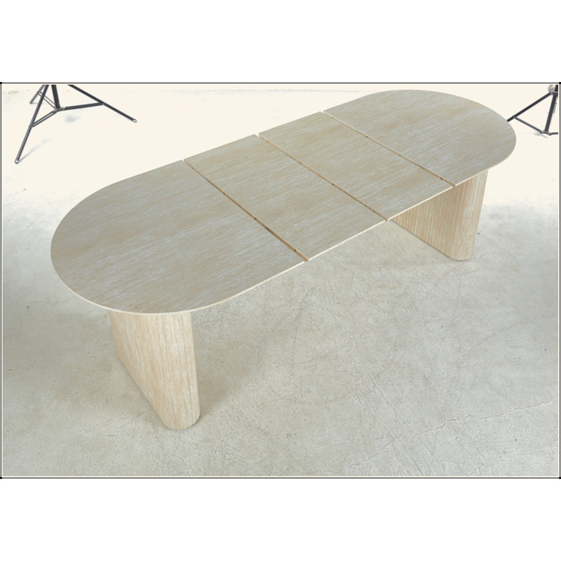 Pied de table extensible, table à manger, table de bureau, table basse, panneau de fibres à densité moyenne