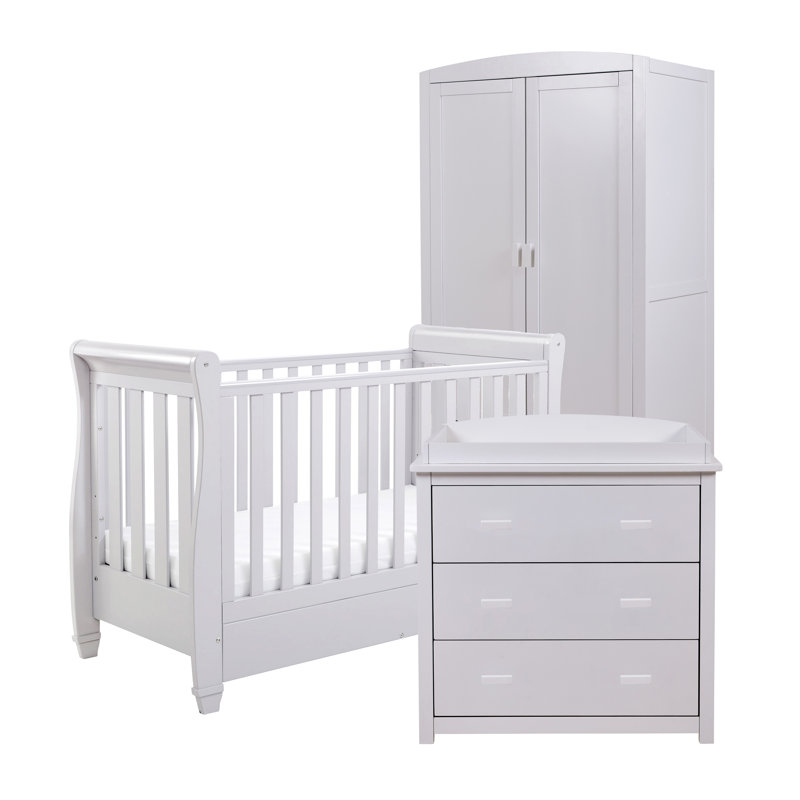Eva 3 Piece Room Set, Grey