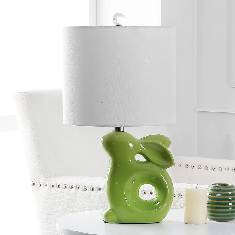 Bystrom Ceramic Table Lamp, Green