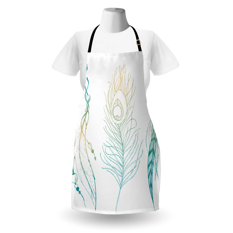 No Pattern Bib Apron