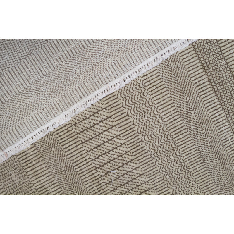 Wool Area Rug in Gray