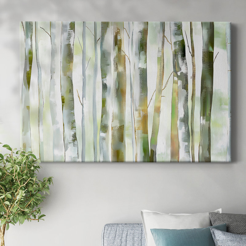 Série de paysages abstraits XCII, H 8 po x l 12 po