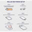 White Noise Open Coil Mattress-1503308494