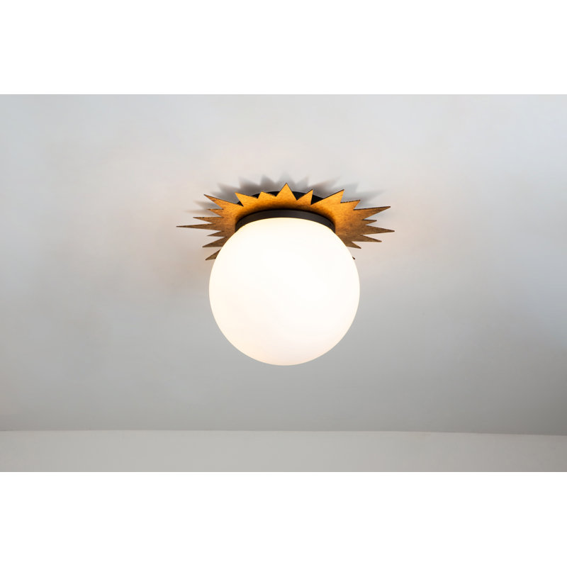Juleanna LED Flush in Star Shape, Gold