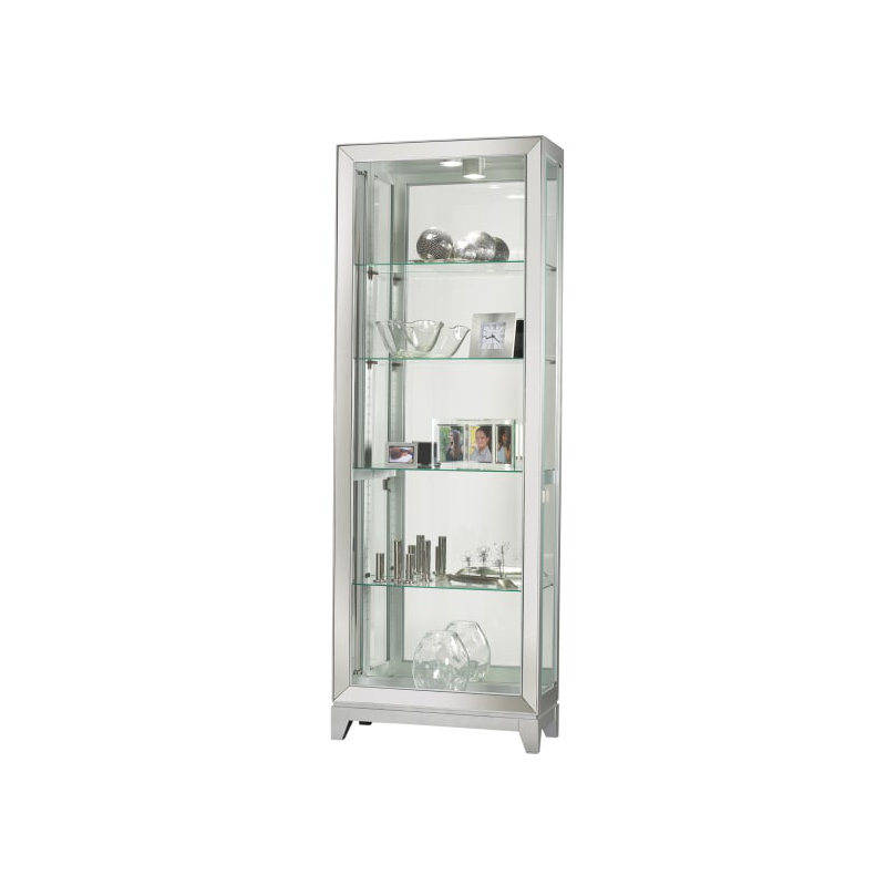 Shayne Lighted Curio Cabinet