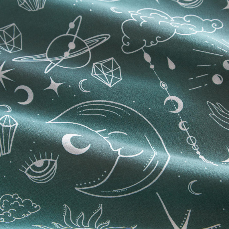 Bodnachuk Polyester Abstract Duvet Cover Set with Pillowcases, Single - 1 Pillowcases