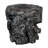 Black Wash Solid Wood End Table
