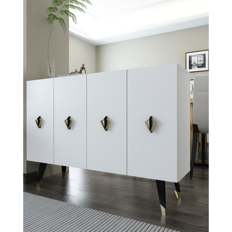 Console, Blanc + or