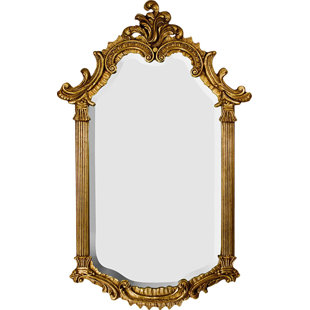 Miroir accent biseauté traditionnel the cardinal Mazarin