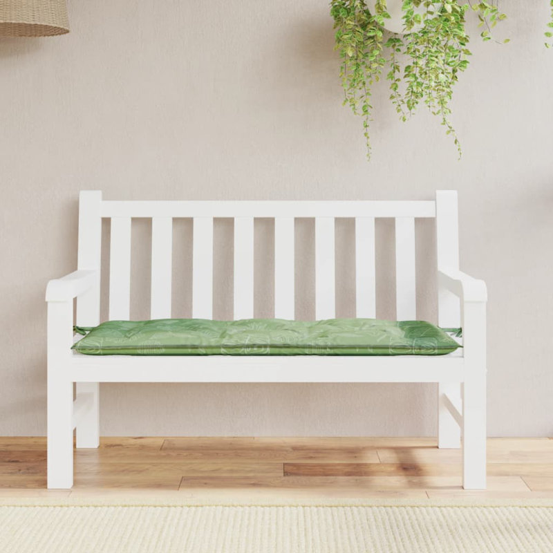 Coussin de banc en tissu Oxford, Taupe, H 2,8 po x l 47,2 po x P 19,7 po