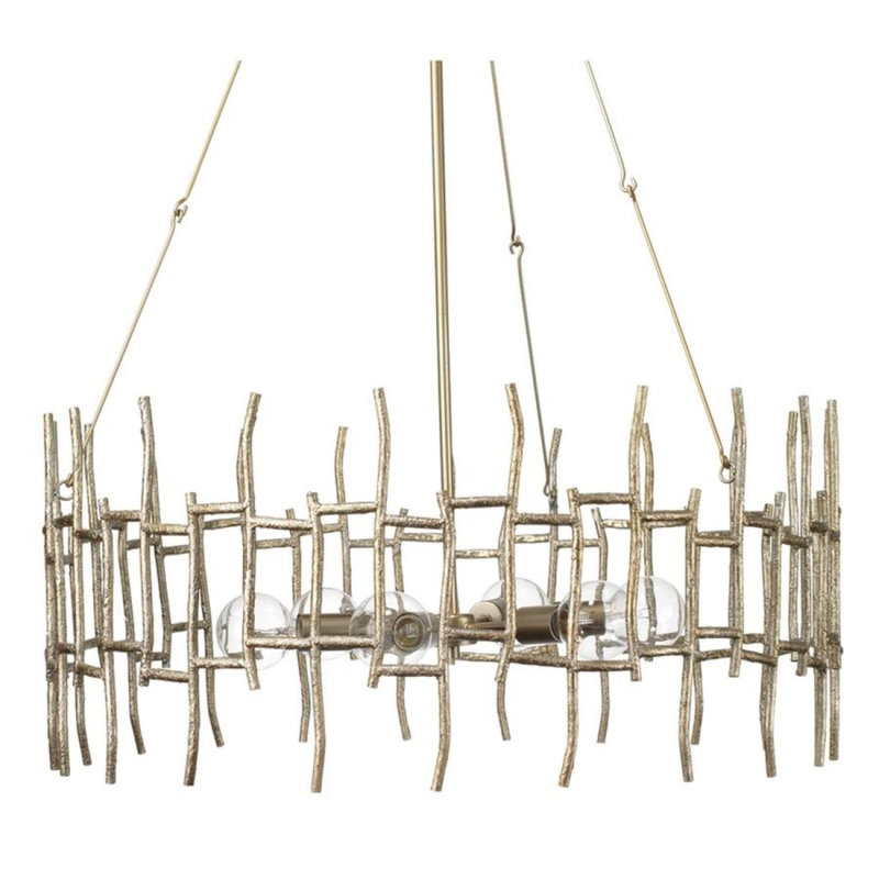 Lustre Korhonen, 40" Width x 40" Depth x 14" Height, Plaqué or