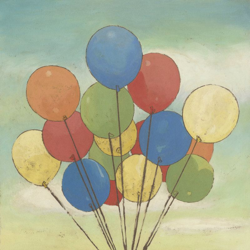 Fly Away II by Megan Meagher - Wrapped Canvas Painting, 30cm H x 30cm W