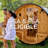 Backyard Discovery Paxton 4-6 Person Traditional Cedar Outdoor Barrel Sauna with Porch, 9kW Electric Heater, Wi-Fi Control, LED Lights