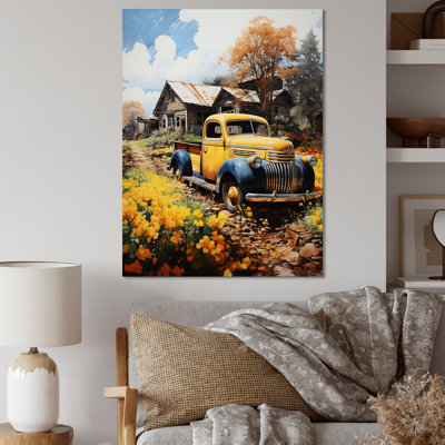 Wynde Pickup Truck Rustic Rides II - Imprimé