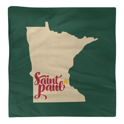 Polyester, Cotton Cities & Maps Square Napkin