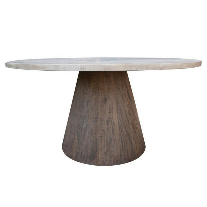 Holgerth Round Solid Wood Dining Table
