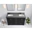 Boston 60 po X P 22 po De meuble-lavabo double en fer forgé-108469154