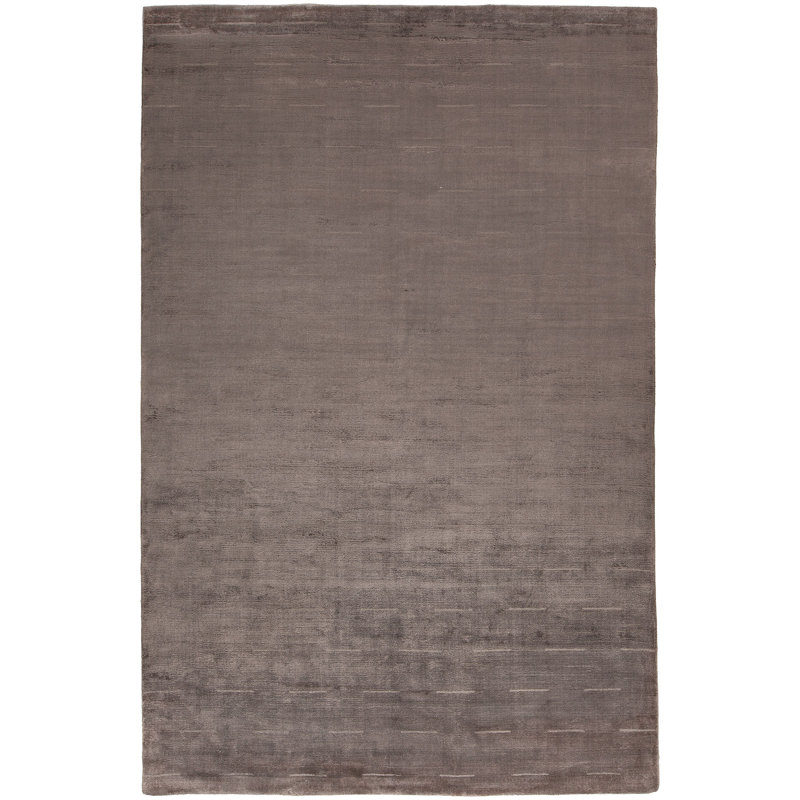 Tapis chocolat tissé à la main Metro, Rectangle 6 pi x 9 pi
