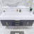 Glasgow 59'' Bathroom Vanity with Acrylic Top-2016125248
