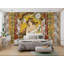 Murale jaune Art Nouveau-1376705572