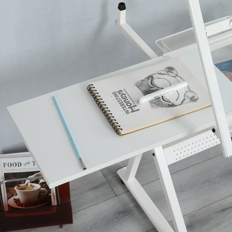 Table de bricolage, Blanc