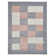 Purdue Tufted Grey/Rose Rug