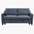 Polyester bleu foncé est en rupture de stock
