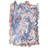Novelty Abstract Machine Made Machine Woven Polyester Area Rug in Blue/Red/Ivory-1827381097