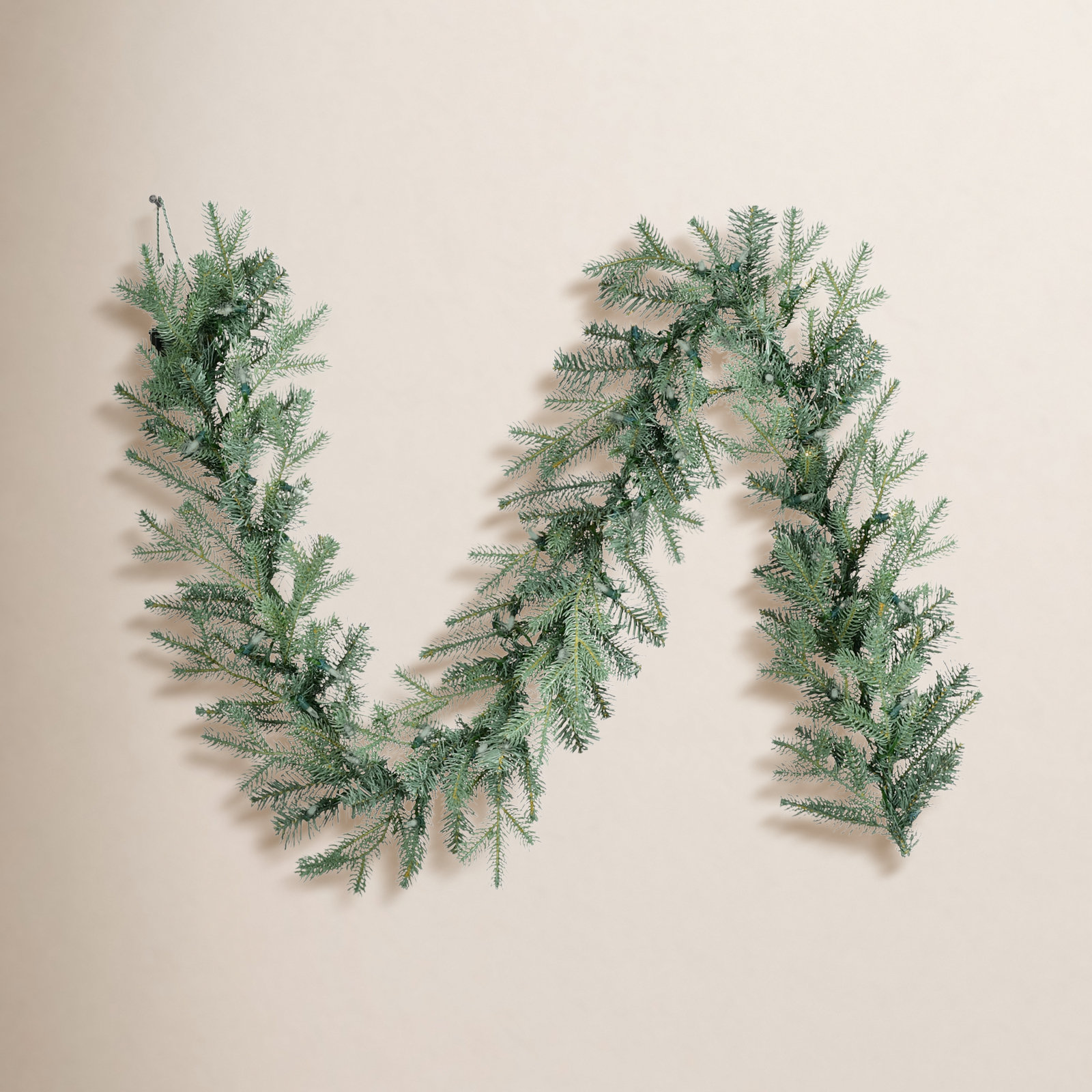 72" Pre-Lit Spruce Christmas Garland