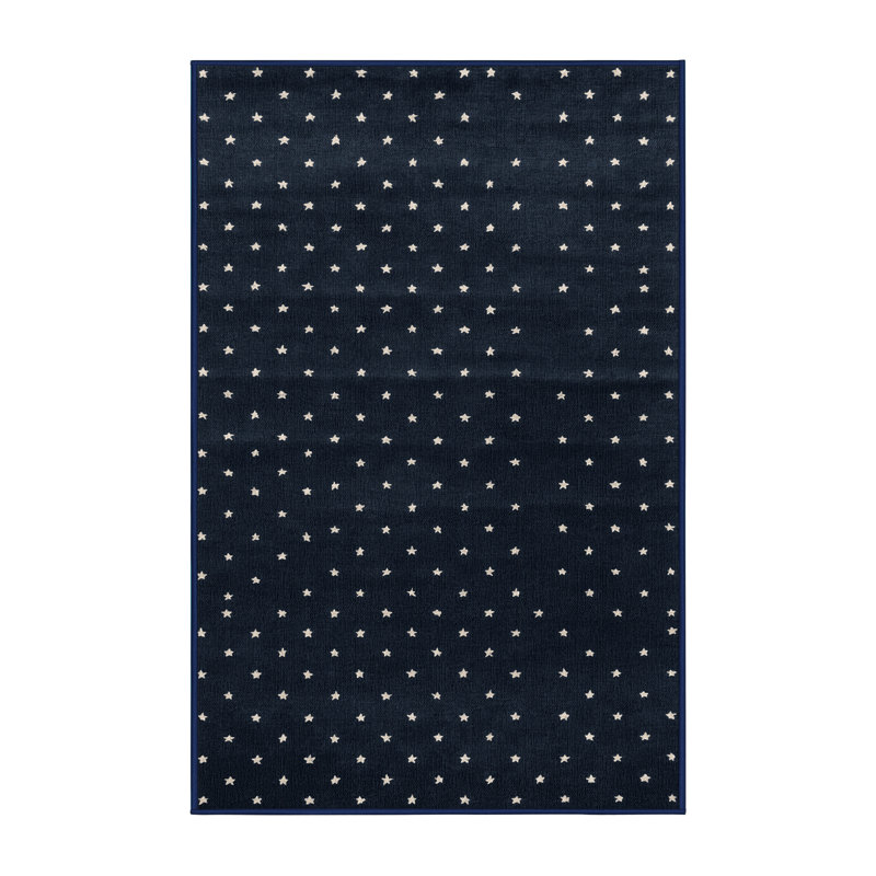 Machine Washable Space Gray Area Rug