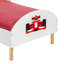 Kids White Toddler Bed – Formula 1