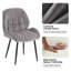 Chaise d'appoint rembourrée Comfort Stabilité Chenille-1508606001