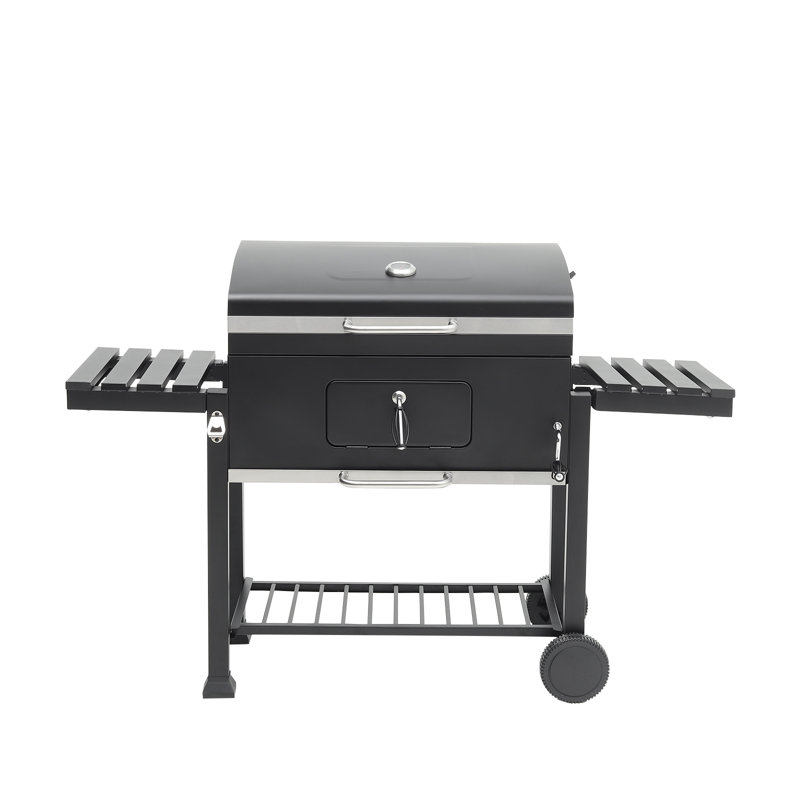 Dakota Fields Geistown 161cm W Charcoal Grill