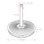Parasol de marché 117 '' Tilt Market-446630912