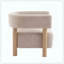 Fauteuil d'appoint rembourré Boucle pour sièges de salon confortables-544835339