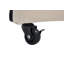 Lit de jour rembourré avec lit gigogne, structure de lit en bois robuste, conception de grille de diamant moderne, pour chambre à coucher, chambre d'amis (beige)-1384049369