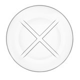 Bruk Glass Appetizer Plate