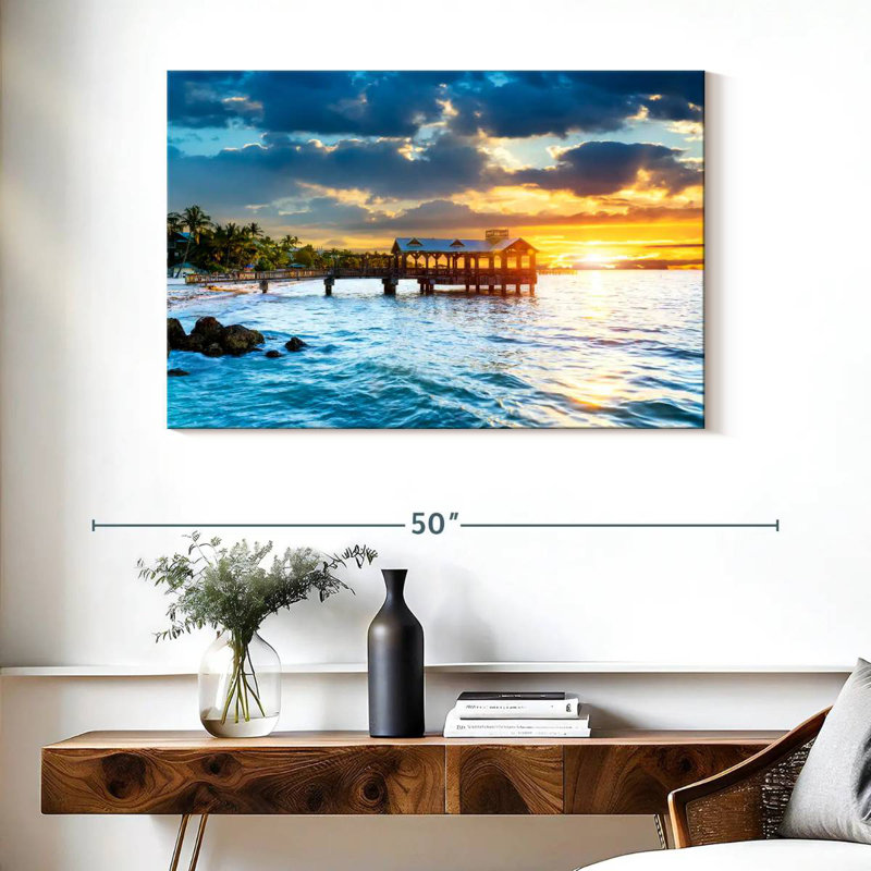 Pavillon de jardin Key West Beach, H 26 po x l 39 po
