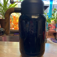 Lafeeca Thermal Coffee Carafe - Beverages Dispenser - Tea Pot Water Pitcher  - 1500 ml Black