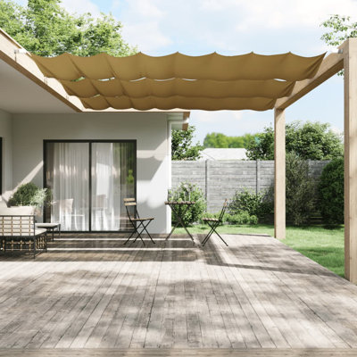 Alimatou Vertical 1.5m W x 8m D Patio Awning