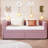 Twin Size Upholstered Daybed With Ergonomic Design Backrest And 2 Drawers-359746950